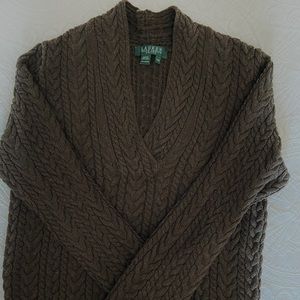 Ralph Lauren Petite Cable Sweater